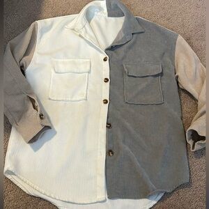 Multicolor Button Down